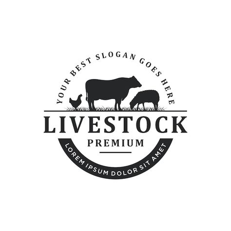 Pet Care Logo, Petting Farm, Farm Logo Design, Nature Logo Design, Meat Shop, Food Logo Design, Drinks Logo, Farm Logo, Pet Logo Design