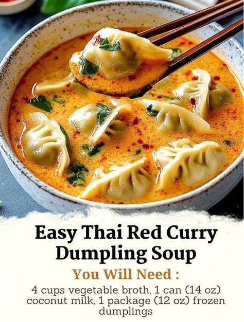 Dumping Recipes, Busy Mom Dinner Ideas, Mom Dinner Ideas, Easy Thai Red Curry, Crockpot Chicken Soup, Squash Soups, Coconut Soup Recipes, Spring Dinners, Kielbasa Soup