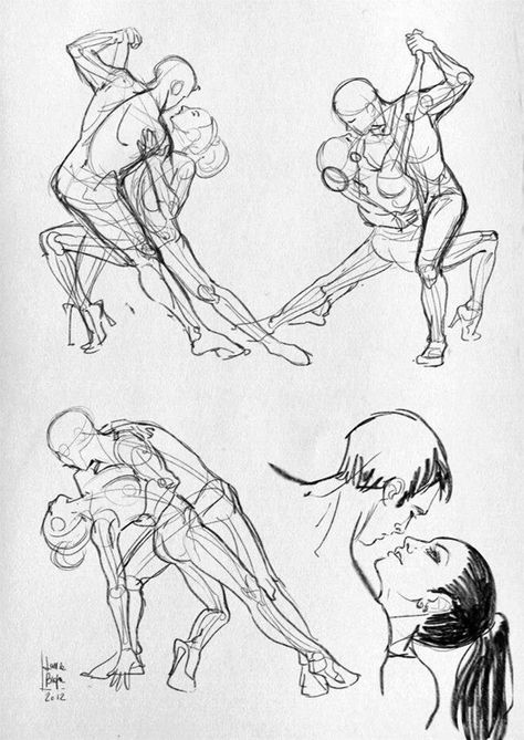 Some anatomical studies - (Sport) on Behance Anatomy Base, Couple Reference, Dancing Poses, Face Tutorial, Some Drawings, Anime Show, Dancing Drawings, Some Sketches, Sketches Of People