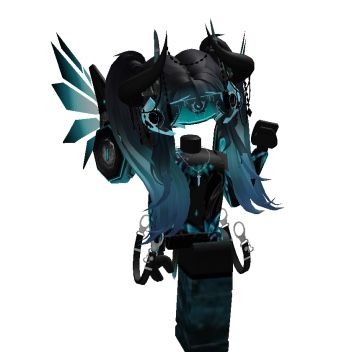 Roblox Cybercore, Cool Roblox Avatars, Outfit Oc, Roblox Avatars Ideas, Outfit Dump, Roblox Fashion, Rblx Avatar, Blue Avatar, Skins Roblox