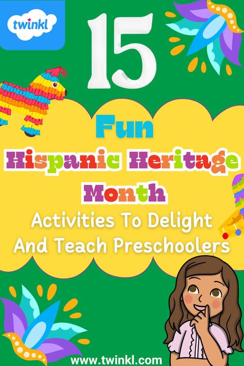 15 Fun Hispanic Heritage Month Activities To Delight And Teach Preschoolers Blog Hispanic Heritage Month Preschool, Hispanic Heritage Activities, Hispanic Heritage Month Bulletin Board, Heritage Month Bulletin Board, Hispanic Heritage Month Crafts, Latino Heritage Month, September Preschool, Hispanic Heritage Month Activities, Latino Culture