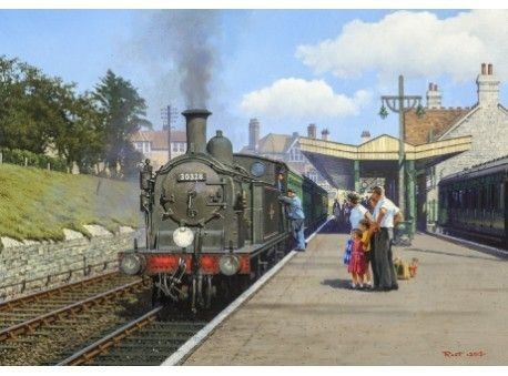 Transport Pictures, Southern Trains, Train Images, Transport Art, Steam Art, Train Illustration, Heritage Railway, Disused Stations, Railroad Art