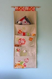 Hanging Bags On Wall, Wall Pocket Ideas, Sewing Organizer Diy, Command Station, Wall Pocket Organizer, Wall Hanging Organizer, Organized House, Hanging Wall Organizer, Doctor Drawing