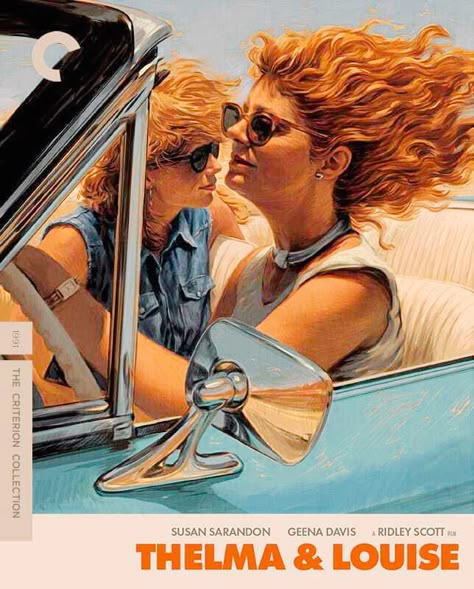 Thelma And Louise Movie, The Road Movie, Thelma And Louise, Criterion Collection, Geena Davis, Physical Media, The Criterion Collection, Thelma Louise, Susan Sarandon