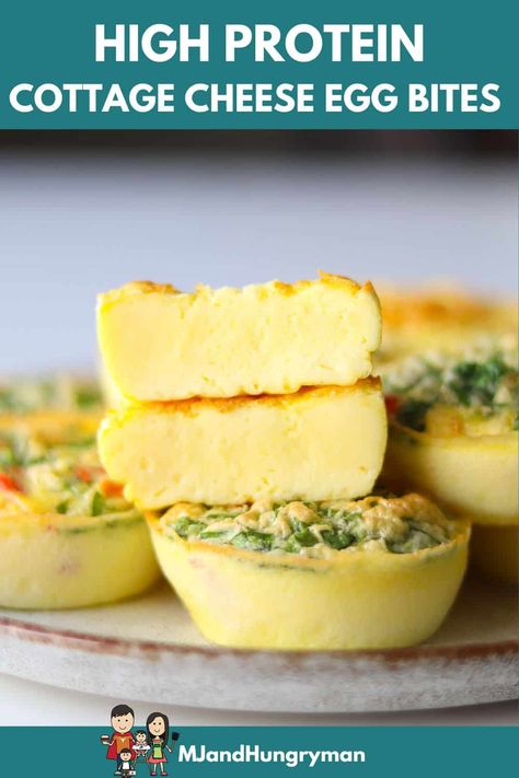 Fluffy Cottage Cheese Egg Muffins, Egg Breakfast Recipes Low Carb, Breakfasts With Cottage Cheese, Scooters Egg Bites, Egg Cups Cottage Cheese, Healthy Snacks For The Week, Egg Bites Made With Cottage Cheese, Breakfast With Feta Cheese, Egg Muffin Cups With Cottage Cheese