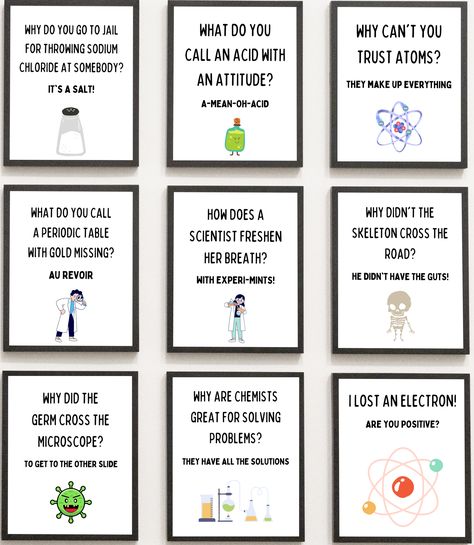 Science Gallery Wall, Birthday Card For Science Teacher, Biology Classroom Decorations, Biology Quotes, Funny Science Posters, Science Classroom Posters, Scientific Quote, Biology Quote, Posters Science