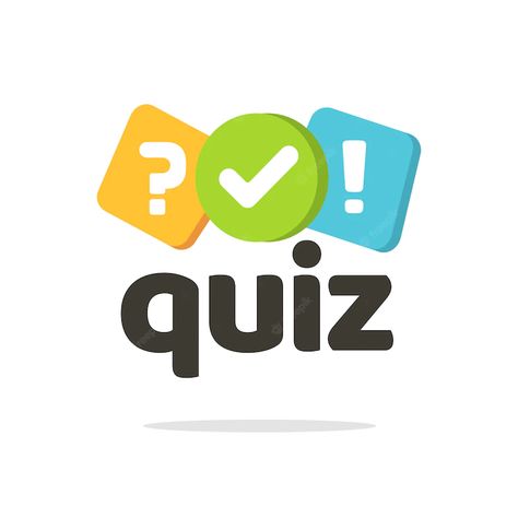 Premium Vector | Quiz logo or poll questionnaire icon symbol Quiz Logo Design, Quiz Time Design, Online Shop Design Instagram, Trivia Icon, Payment Logo Design, Online Store Logo Design, Online Education Logo, Online Shop Name Ideas, Question Logo