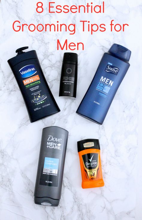 8 Essential Grooming Tips for Men | My Thirty Spot Grooming Tips For Men, Men Skin Care, Guys Grooming, Men Skin Care Routine, Healing Dry Skin, Best Fragrance For Men, Dove Men Care, Grooming Routine, Grooming Tips