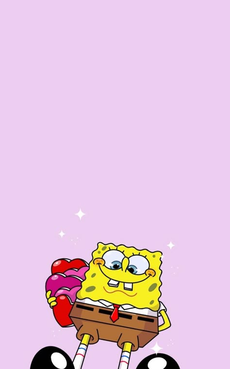 Pink Spongebob, Spongebob Iphone Wallpaper, Iphone Background Pink, Wallpaper Aesthetic Cute, Iphone Wallpaper Violet, Plain Wallpaper Iphone, Valentine Wallpaper, Valentines Wallpaper Iphone, Spongebob Cartoon