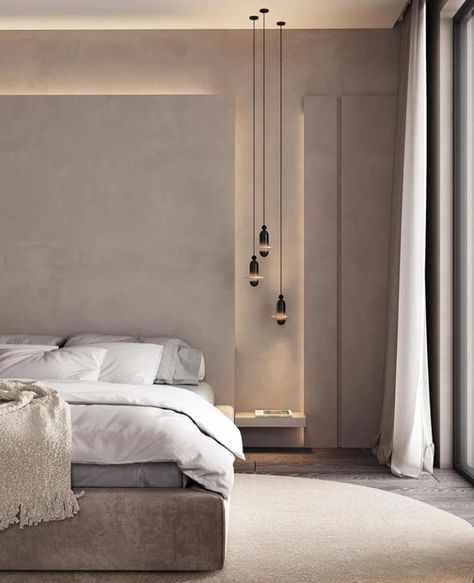 Hotel Bedroom Design, Minimal Bedroom, Modern Minimalist Bedroom, Hotel Room Design, Minimalist Bedroom Design, 아파트 인테리어, Bedroom Decor Design, Bedroom Bed Design, Master Bedrooms Decor