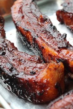 ribs anyone?? Char Siew, Chinese Bbq Pork, Mapo Tofu, Pork Belly Recipes, Barbecue Ribs, Char Siu, Bbq Pork, Chinese Cooking, Asian Foods