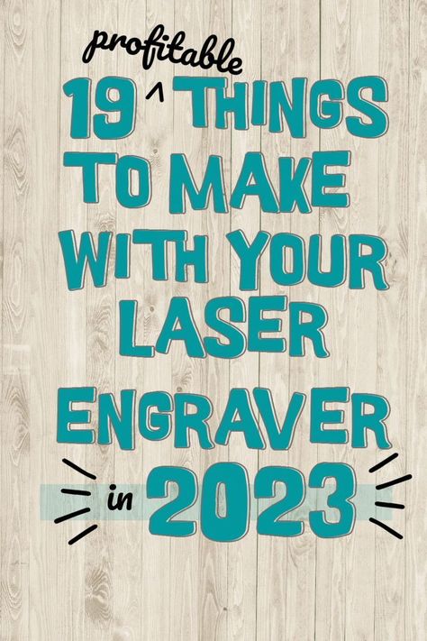 How To Make Money With A Laser Engraver in 2023 Wood Engraving Designs, Diy Wood Engraving, Engraved Projects, Engraver Ideas, Diy Laser Engraver, Engraving Designs, Wood Laser Ideas, Laser Engraved Acrylic, Diy Laser Cut