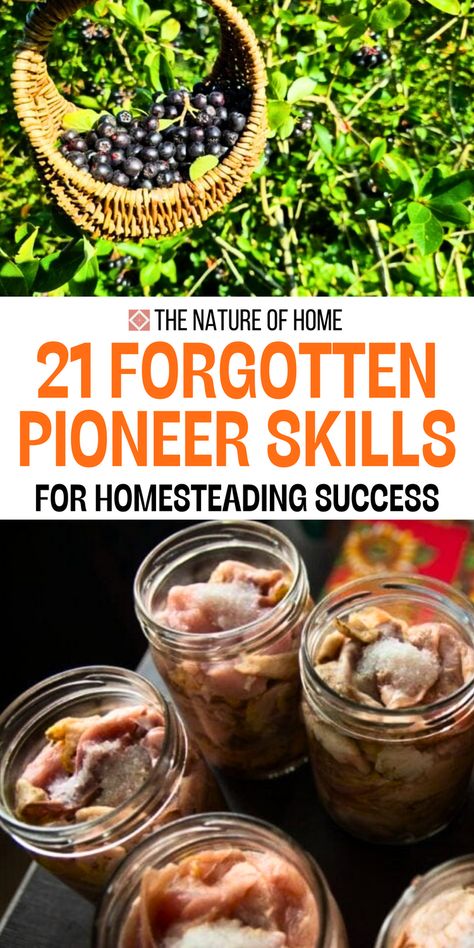 Ready to live more self-sufficiently? These 21 lost pioneer skills, from candle-making to growing medicinal herbs, offer timeless techniques for homesteading success. Perfect for modern pioneers, these tips reconnect us with the skills that helped early settlers thrive. Save this pin to learn essential, forgotten skills. Pioneer Lifestyle, Forgotten Skills, Pioneer Skills, Carpentry Basics, Homesteading Diy Projects, Homestead Lifestyle, Homestead Skills, Sustainable Homestead, Homemaking Skills