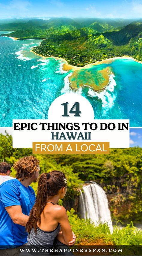 14 Epic Things to Do in Hawaii From a Local Hawaii In Summer, Top Things To Do In Hawaii, Best Things To Do In Kauai Hawaii, Things To Do In Hawaii Oahu, Best Things To Do In Hawaii, Family Trip To Hawaii, Hawaii Big Island Bucket List, Cheap Hawaii Vacation, Things To Do On The Big Island Of Hawaii