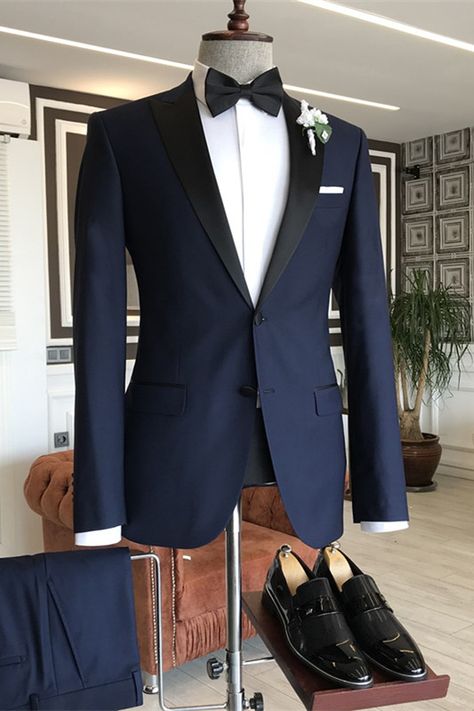 Dark Blue Suit Men Wedding, Dark Blue Tuxedo, Dark Navy Blue Suit, Navy Blue Suit Men, Navy Blue Groomsmen, Navy Blue Suit Wedding, Blue Tuxedo Wedding, Wedding Suits Men Blue, Blue Groomsmen Suits