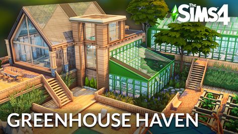 Sims 4 Greenhouse No Cc, Sims 4 Gardener House, Sims 4 House With Greenhouse, The Sims 4 Greenhouse, Sims 4 House Download No Cc, Sims Greenhouse, Sims 4 Greenhouse Cc, Greenhouse Sims 4, Sims 4 Greenhouse