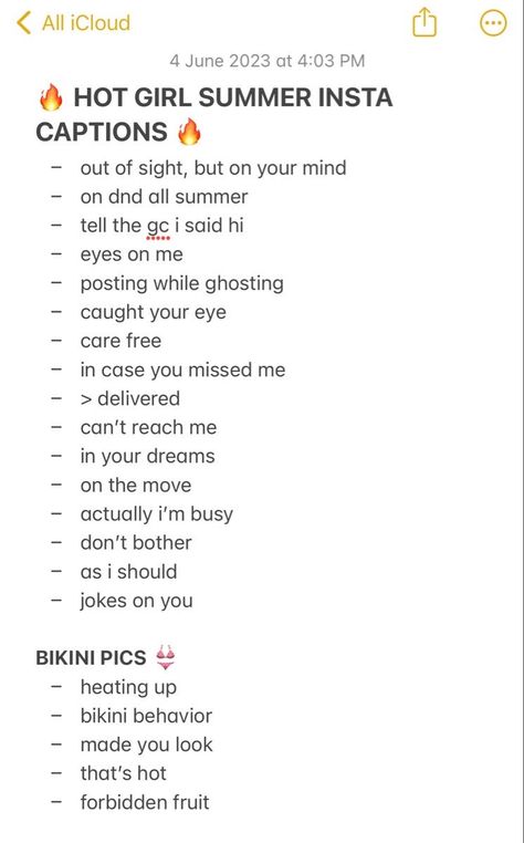 Captions For Instagram Bikinis Summer, Insta Caption For Beach Pics, Instagram Captions Revenge, Captions For Instagram Hot Look, Hot Insta Bio Ideas, Sassy Girl Captions, Captions For Hot Pics Aesthetic, 2023 Ig Captions, Revenge Captions For Instagram