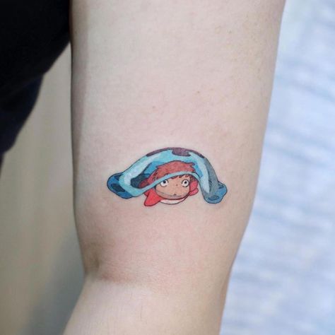 Tatuaje Studio Ghibli, Ghibli Tattoos, Tattoo Zone, Studio Ghibli Tattoo, Ghibli Tattoo, Shape Tattoo, Kawaii Tattoo, Cute Tiny Tattoos, Tatuaje A Color