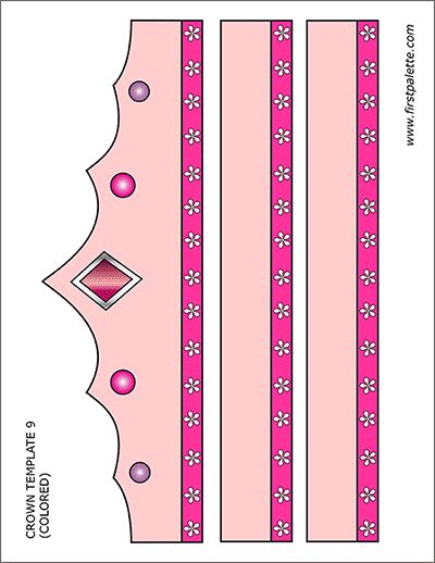 Superhero Crown, Hearts Paper Crafts, Crown Printable, Make A Crown, Crown Template, Princess Printables, Free Printable Templates, Crown Crafts, Crown Pattern