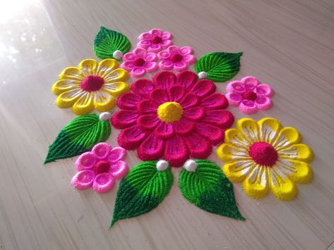 Rangoli Lifestyle Small Unique Rangoli Designs, Easy Small Rangoli Designs Diwali Beautiful, Rangoli For Beginners Simple, Modern Rangoli, Easy Rangoli Designs For Beginners, Flowers Rangoli Designs, Easy And Simple Rangoli Designs, Unique Rangoli Designs, Rangoli For Beginners