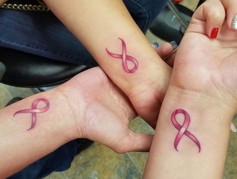 Places Where You Can Hide Tattoos, Bc Tattoo, Pink Ribbon Tattoos, Middle Finger Tattoos, Survivor Tattoo, Mother Daughter Tattoo, Mastectomy Tattoo, Awareness Tattoo, Daughter Tattoo