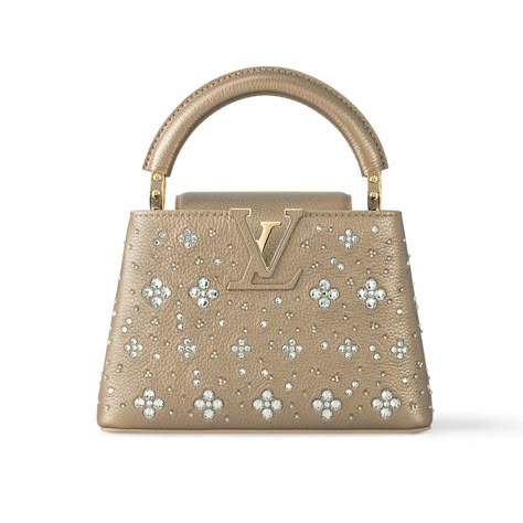 Lv Capucine, Louis Vuitton Capucines Mini, Classy Bags, Capucines Mini, Louis Vuitton Capucines, Micro Bags, Louis Vuitton Official Website, Fashion Layout, Trunk Bag