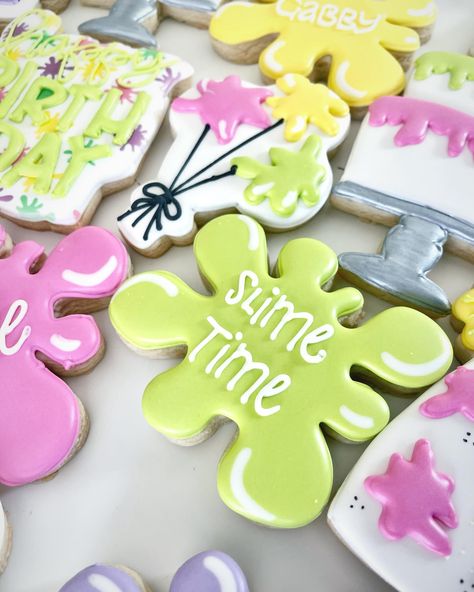 It's SLIME TIME for Gabby's birthday! Slime Time Birthday Party, Slime Theme, Slime Birthday, Slime Time, Slime Party, Best Sugar Cookies, May 7, Perfect Party, Party Time