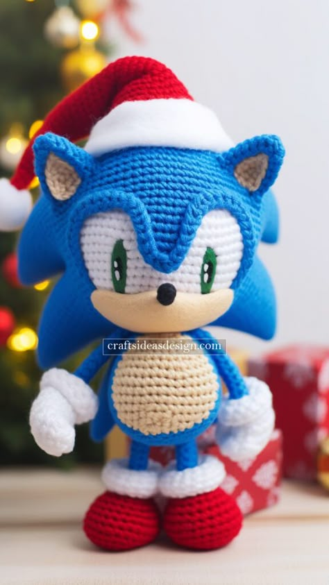 Crochet Free Animal Patterns, Sonic The Hedgehog Crochet Pattern Free, Crochet Sonic The Hedgehog Pattern Free, Sonic Crochet Pattern Free, Sonic The Hedgehog Crochet, Crochet Disney Characters, Character Amigurumi, Dr Robotnik, Supersonic Speed