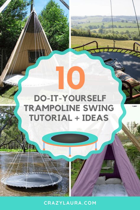 A DIY Trampoline Swing is simply a brilliant way to combine sustainability and style while adding a playful touch to your backyard. #DIY #Trampoline #Swing Repurposing Trampoline Ideas, Recycled Trampoline Ideas Diy, Old Trampoline Ideas Diy, Repurpose Trampoline Ideas, Repurposed Trampoline Ideas, Trampoline Repurpose Ideas, Trampoline Frame Repurpose, Old Trampoline Frame Ideas, Trampoline Upcycle Ideas