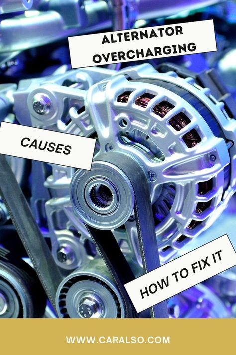 Some times this really tough to know why our car alternator overcharging. And we also don't know how to fix an alternator overcharging issue in a car. In this post you will know why alternator overcharging, how to tell and how to fix an overcharge alternator. Car Rust Repair, Alternator Repair, Power Ideas, Car Repair Diy, Car Alternator, Battery Repair, Lacoste Shoes, Motorcycle Repair, Electronics Basics