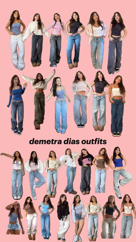 #fyp #jeans #dias #viral #tiktok #pinterest #fashion #outfits Street Style Outfits Casual, Back To Reality, Outfit Inspo Casual, Trendy Outfits For Teens, Casual School Outfits, Neue Outfits, Casual Day Outfits, Cute Outfits For School, Cute Preppy Outfits