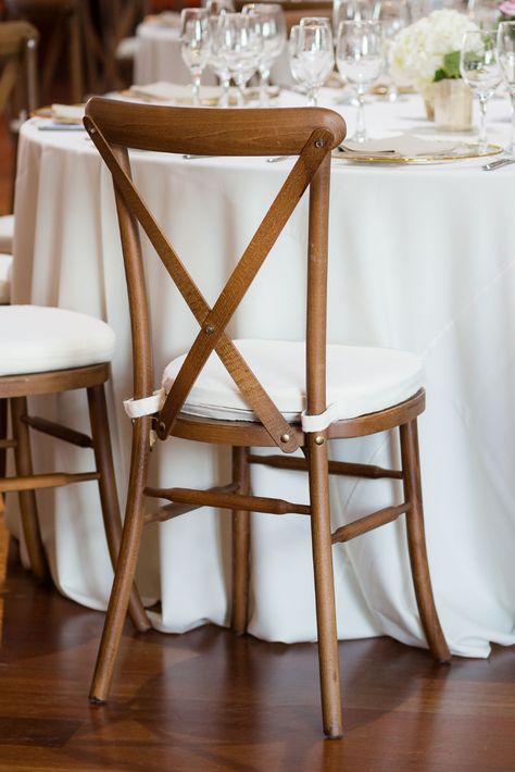 Styling featuring Cream Essential table linen, Crossback chairs with Cream Essential cushioned seat pads.  Click the link to view our Lookbook! Crossback Chairs Wedding, Blue And Navy Wedding, Styled Photoshoot, Crossback Chairs, White Table Cloth, Wood Crosses, Wooden Cross, Navy Wedding, Wedding Chairs