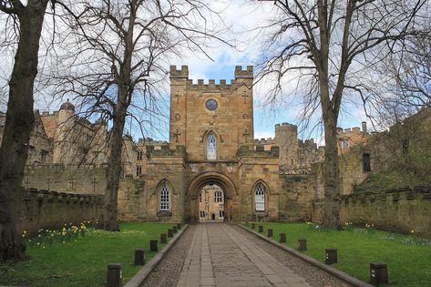 Durham Castle, Norman Castle, Durham England, Durham University, Durham Cathedral, Alnwick Castle, English Castles, Castles In England, Travel Canvas