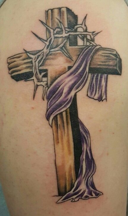 Old Rugged Cross Tattoo, Rugged Cross Tattoo, Drawings Of Crosses, Wooden Cross Tattoos, Hill Tattoo, Unique Cross Tattoos, Full Hand Tattoo, Cross Drawing, Celtic Cross Tattoos