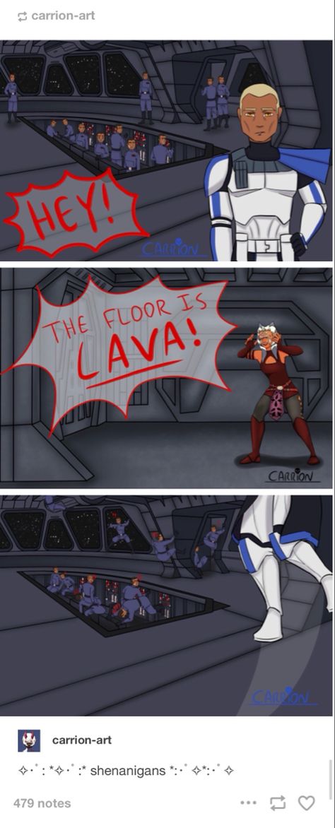 Star Wars Rex And Anakin, Star Wars Clone Wars Ships, Clone Wars 501st Fanart Funny, Star Wars Funny Art, Ahsoka And The Clones, Ahsoka And Clones Fanart, Star Wars Clone Fanart, Star Wars The Clone Wars Funny, Rex Clone Wars Art