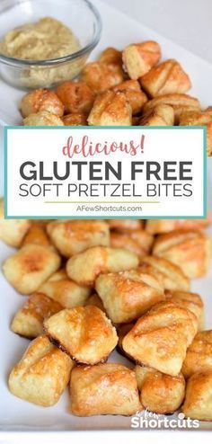 Soft Pretzel Bites Recipe, Pretzel Bites Recipe, Gluten Free Soft Pretzels, Soft Pretzel Bites, Gluten Free Pretzels, Gf Food, Soft Pretzel, Gluten Free Breads, Cookies Gluten Free