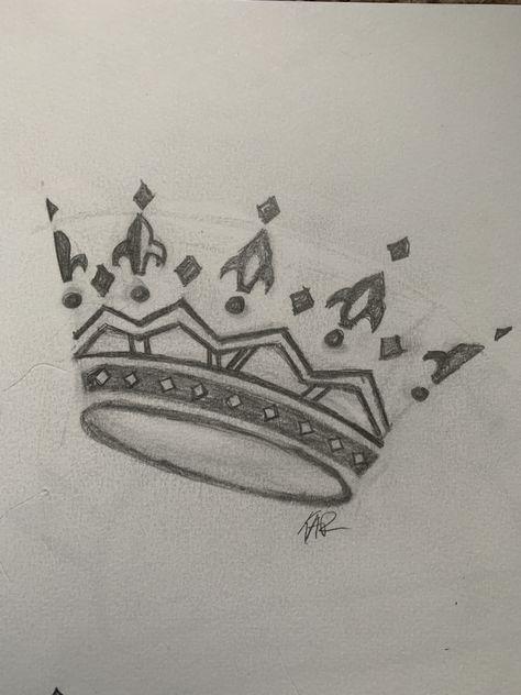 Crown Tattoo Idea Follow my insta! The_artist156 I also take requests! Crown Drawing Ideas, Drawing Of Crown, Drawing Crown, Crowns Drawings, Prince Crown Drawing, Crown Drawings, Crown Drawing Sketches, King Sketch, Crown Doodle