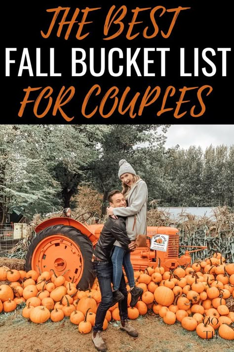 Fall Bucket List For Couples, Fall Date Night Ideas, Fall Date Ideas, Things To Do With Your Boyfriend, Couples Things To Do, Date Ideas For Couples, Halloween Date, Date Ideas For New Couples, Fall Date Night