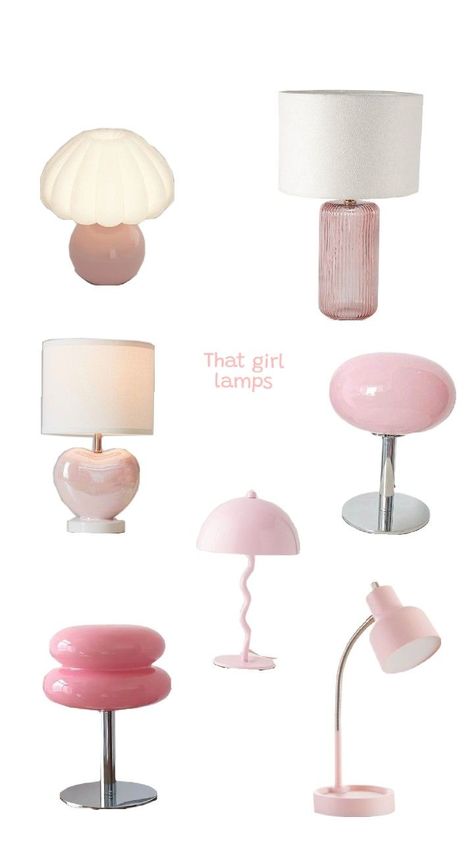 lamps Hot Pink Lamp, Pink Lamp, Hot Pink, Lamps, Room Decor, Pink