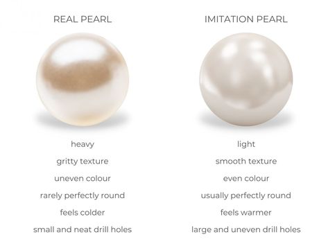 How to Tell Real Pearls from Imitations | Diamond Buzz Types Of Pearls, Old World Elegance, Jewelry Knowledge, Heavy And Light, Saltwater Pearls, Pearl Powder, Pearl Jewellery, Real Pearls, Keshi Pearls