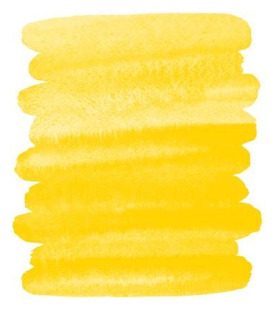 Picture of Yellow watercolor background with stains and rough, uneven edges. Brush stroke shape. Painted watercolor texture. Bright aquarelle template for cards, banners, posters. stock photo, images and stock photography. Image 81179730. Yellow Template Aesthetic, Backgrounds For Project, Yellow Template Background, Yellow Watercolor Background, Background For Poster, Yellow Texture, Yellow Watercolor, Yellow Textures, Bright Background