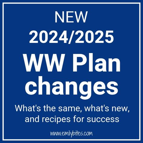 New WW Points Program Changes 2024/2025 - Emily Bites Weight Watcher Program Free, Ww Zero Points Recipes, Ww New Plan 2025, Ww Zero Point Chicken Salad, New Ww Plan 2025, Ww Free Foods List 2023, Ww Zero Point Foods 2024, Weight Watchers Calculator Ww Points, Weight Watchers Menu Plan 21 Days