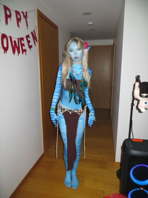 Navi Halloween Costume, Avatar Navi Cosplay, Avatar Navi Costume, Avatar Costume Ideas, Avatar Halloween Costumes Women, Avatar Costume Women, Movie Cosplay Ideas, Avatar Halloween Costumes, Avatar Costume