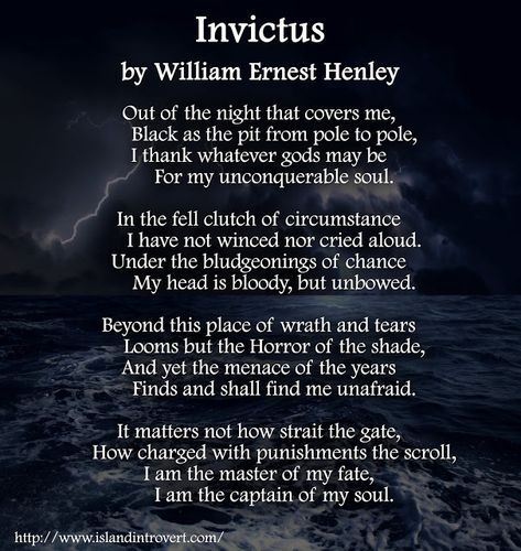 Behind the Poem: 'Invictus' by William Ernest Henley Poem Invictus, Tarot Cards Spreads, William Ernest Henley, Poem Titles, Witchcraft Altar, Campbell River, Invictus Games, Children Park, Temperate Rainforest