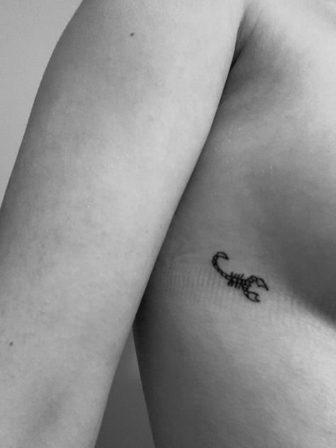 Minimalistic Tattoo, Hidden Tattoos, Chic Tattoo, Scorpio Tattoo, Scorpion Tattoo, Petite Tattoos, Scorpio Horoscope, Zodiac Tattoos, Classy Tattoos