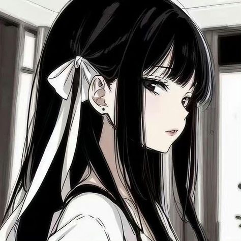 Seni Korea, Images Kawaii, 캐릭터 드로잉, Anime Monochrome, Digital Art Anime, Cartoon Profile Pics, Cute Profile Pictures, Anime Couples Drawings, Dark Anime