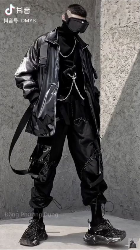 Cyberpunk Aesthetic Fashion Men, Warcore Outfits Male, Cyberpunk Aesthetic Outfit Male, Cyberpunk Male Outfit, Cyberpunk Clothing Men, Cyberpunk Outfit Men, Futuristic Fashion Men, Cyberpunk Fashion Futuristic, Cyberpunk Aesthetic Fashion