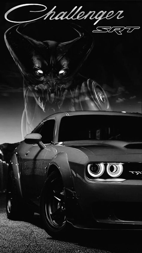 Black Challenger Dodge, Dodge Challenger Wallpapers Iphone, Black Cars Wallpaper Hd, Blacked Out Hellcat, Srt Wallpapers, Cars Wallpaper Black, Black Cars Wallpaper, Dodge Challenger Wallpapers, Black Cars Aesthetic