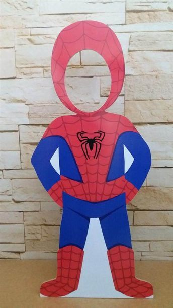 Spider Man Photo Booth, Classy Spiderman Party, Diy Spider Man Decorations, Spider Man 4th Birthday, Spiderman Photo Booth, Spiderman Theme Party, Spidey Party, Γενέθλια Mickey Mouse, Spider Man Birthday Party