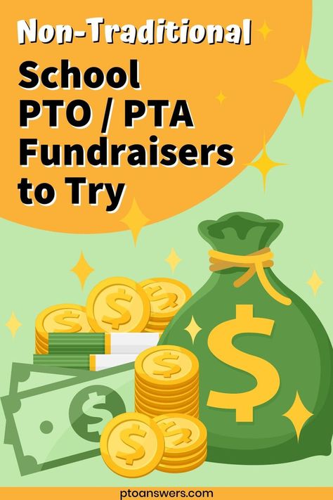 Looking for PTO PTA School Fundraiser Ideas? Check out this round up of non-traditional, aka out of the box money generators that will help you raise the money you need to fully fund your school parent group's budget for the year. Student Council Fundraising Ideas, School Fundraiser Ideas, Group Fundraising Ideas, Fundraiser Ideas School, Fundraising Games, Pta Fundraising, School Pto, Pta School, Fundraiser Ideas